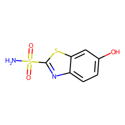 6-HYDROXY-1,3-BENZOTHIAZOLE-2-SULFONAMIDE
