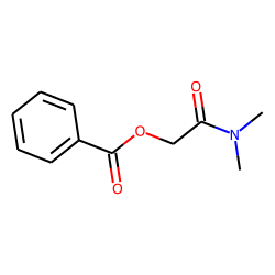 (2-dimethylamino-2-oxoethyl) benzoate