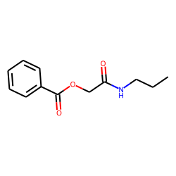 (2-oxo-2-propylaminoethyl) benzoate