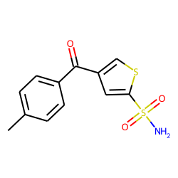 4-(4-methylbenzoyl)thiophene-2-sulfonamide