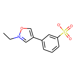 Isoxazolium compounds: 2-ethyl-5-(m-sulfophenyl)-hydroxide, inner salt
