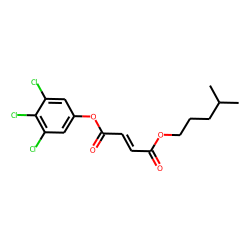 Fumaric acid, isohexyl 3,4,5-trichlorophenyl ester