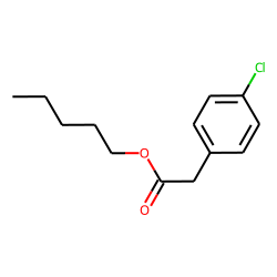Phenylacetic acid, 4-chloro-, pentyl ester