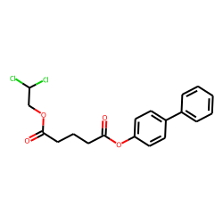 Glutaric acid, 2,2-dichloroethyl 4-biphenyl ester