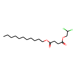 Succinic acid, 2,2-dichloroethyl undecyl ester