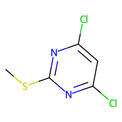 Pyrimidine, 4,6-dichloro-2-(methylthio)-