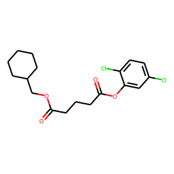 Glutaric acid, cyclohexylmethyl 2,5-dichlorophenyl ester