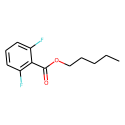2,6-Difluorobenzoic acid, pentyl ester
