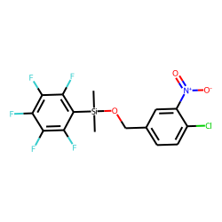 (4-Chloro-3-nitrophenyl)methanol, dimethylpentafluorophenylsilyl ether