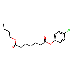 Pimelic acid, butyl 4-chlorophenyl ester
