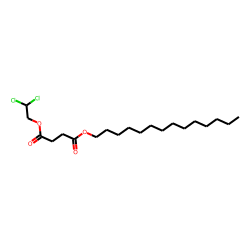 Succinic acid, 2,2-dichloroethyl tetradecyl ester