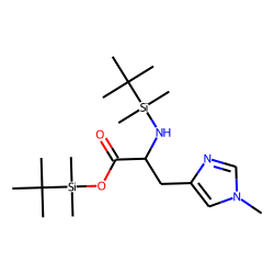 l-Histidine, 1-(tert-butyldimethylsilyl)-N-methyl-, tert-butyldimethylsilyl ester