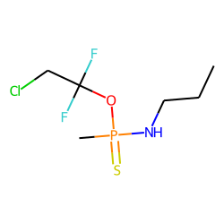 O-(2-Chloro-1,1-difluoroethyl)-N-propylamidomethanethionophosphonate
