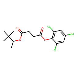 Succinic acid, 2,4,6-trichlorophenyl 3,3-dimethylbut-2-yl ester