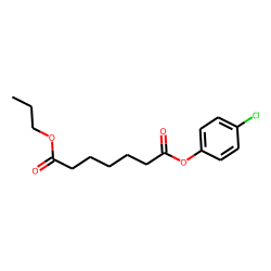 Pimelic acid, 4-chlorophenyl propyl ester