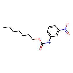 m-Nitro carbanilic acid, n-heptyl ester