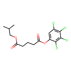 Glutaric acid, isobutyl 2,3,4,5-tetrachlorophenyl ester