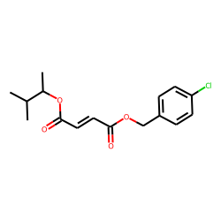 Fumaric acid, 4-chlorobenzyl 3-methylbut-2-yl ester
