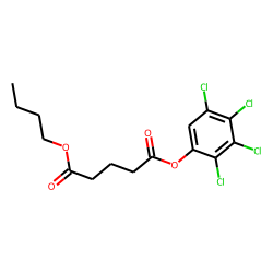Glutaric acid, butyl 2,3,4,5-tetrachlorophenyl ester