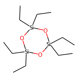 Cyclotrisiloxane, hexaethyl-