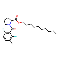 L-Proline, N-(2,6-difluoro-3-methylbenzoyl)-, decyl ester