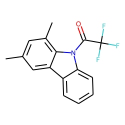 1,3-Dimethylcarbazole, N-trifluoroacetyl-