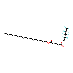 Glutaric acid, octadecyl 2,2,3,3,4,4,5,5-octafluoropentyl ester