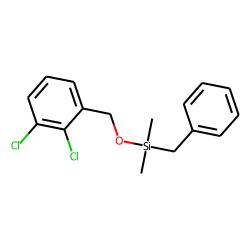 2,3-Dichlorobenzyl alcohol, benzyldimethylsilyl ether