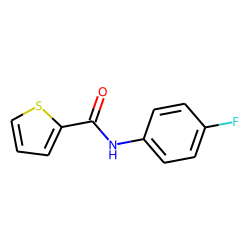 Thiophene-2-carboxamide, N-(4-fluorophenyl)-