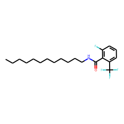 Benzamide, 6-trifluoromethyl-2-fluoro-N-dodecyl-