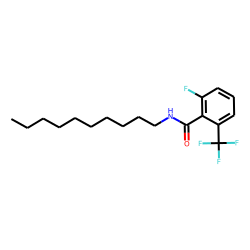 Benzamide, 6-trifluoromethyl-2-fluoro-N-decyl-