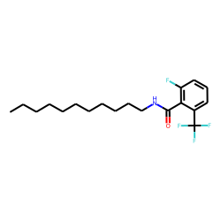 Benzamide, 6-trifluoromethyl-2-fluoro-N-undecyl-