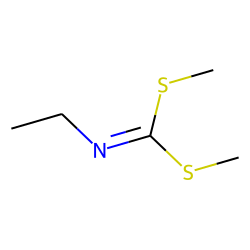 Ethyl dithiocarbimidoic acid dimethyl ester