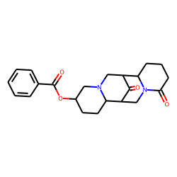 13-Benzoyloxy-17-oxolupanine