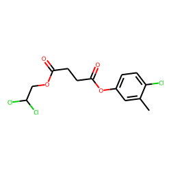 Succinic acid, 4-chloro-3-methylphenyl 2,2-dichloroethyl ester