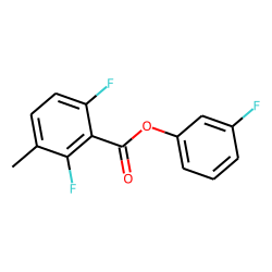 2,6-Difluoro-3-methylbenzoic acid, 3-fluorophenyl ester