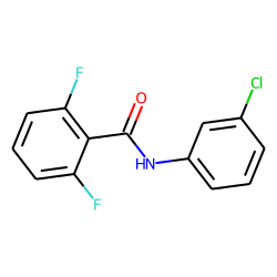 Benzamide, N-(3-chlorophenyl)-2,6-difluoro-