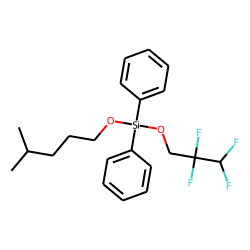 Silane, diphenylisohexyloxy(2,2,3,3-tetrafluoropropoxy)-