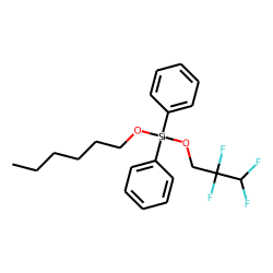 Silane, diphenylhexyloxy(2,2,3,3-tetrafluoropropoxy)-