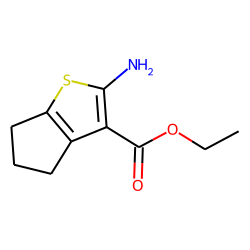 4H-Cyclopenta[b]thiophene-3-carboxylic acid, 2-amino-5,6-dihydro-, ethyl ester