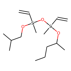 Silane, methylvinyl(pent-2-yloxy)(methylvinylisobutoxysilyloxy)-