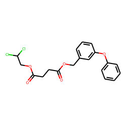 Succinic acid, 2,2-dichloroethyl 3-phenoxybenzyl ester