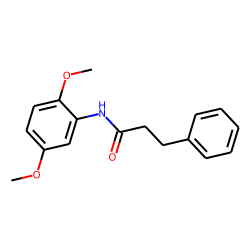 Propanamide, N-(2,5-dimethoxyphenyl)-3-phenyl-