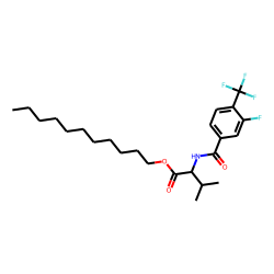 L-Valine, N-(3-fluoro-4-trifluoromethylbenzoyl)-, undecyl ester