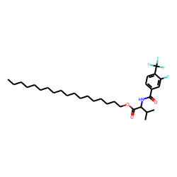 L-Valine, N-(3-fluoro-4-trifluoromethylbenzoyl)-, octadecyl ester