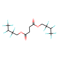 Succinic acid, di(2,2,3,4,4,4-hexafluorobutyl) ester