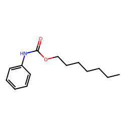 Carbamic acid, N-phenyl-, heptyl ester