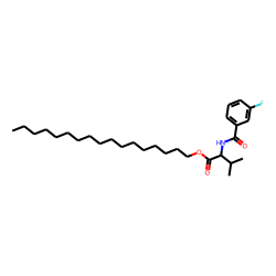 L-Valine, N-(3-fluorobenzoyl)-, heptadecyl ester