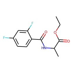 D-Alanine, N-(2,4-difluorobenzoyl)-, ethyl ester