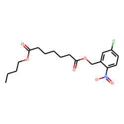 Pimelic acid, butyl 5-chloro-2-nitrobenzyl ester